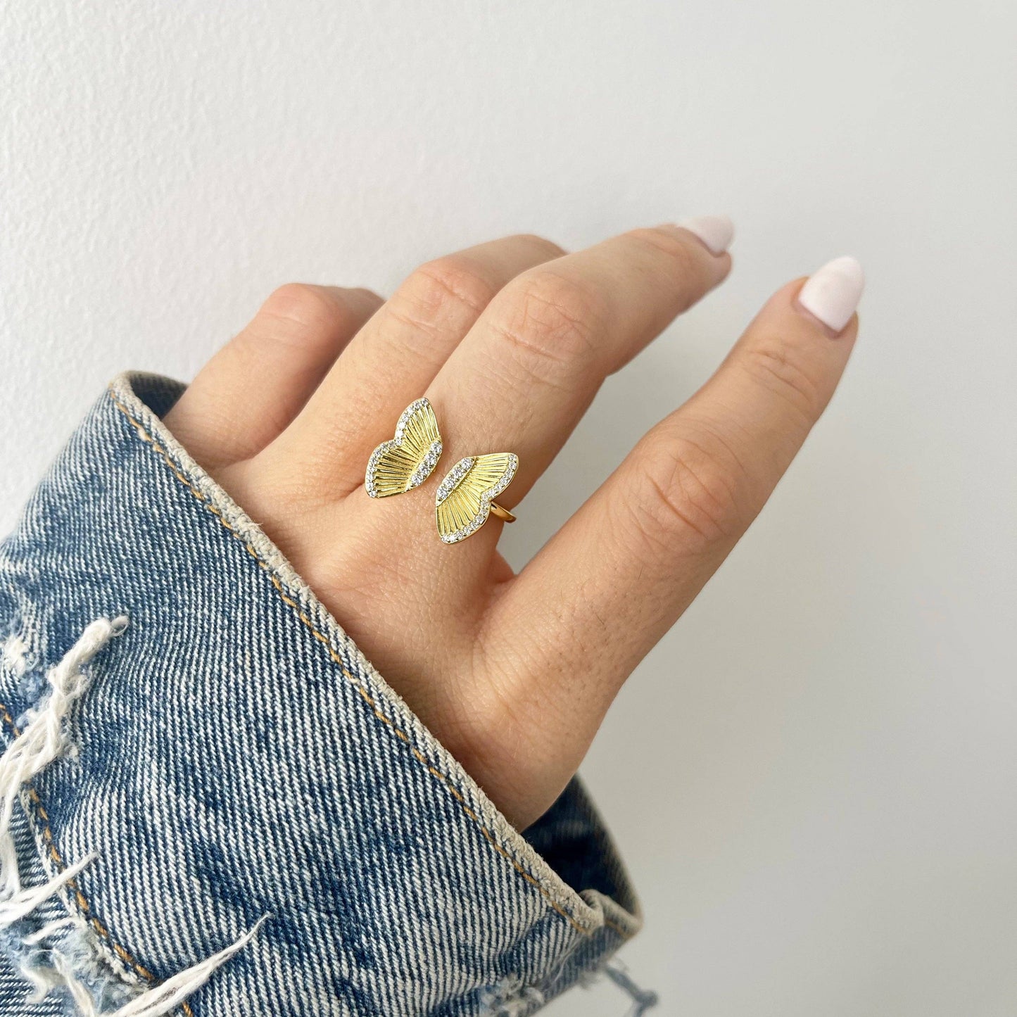 Flutter Love Butterfly Ring