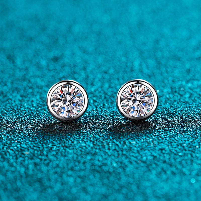 Mila Bezel Studs
