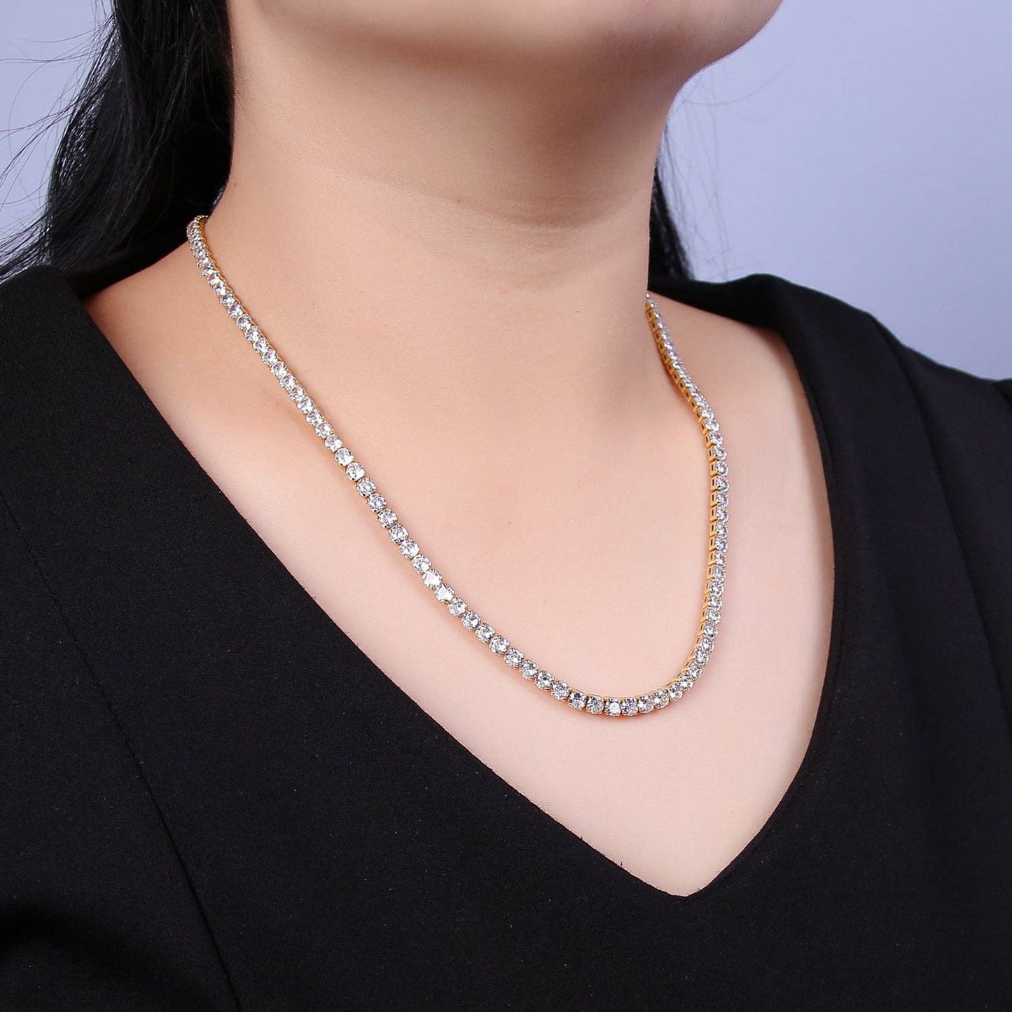 Juliet Classic Tennis Necklace