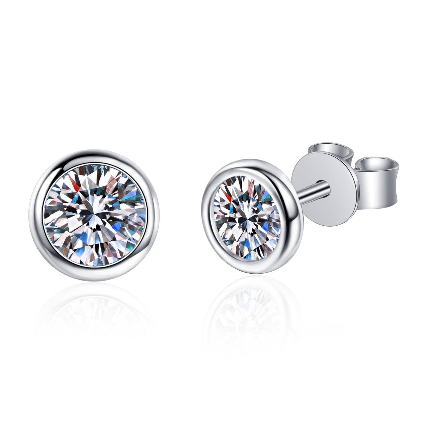 Mila Bezel Studs