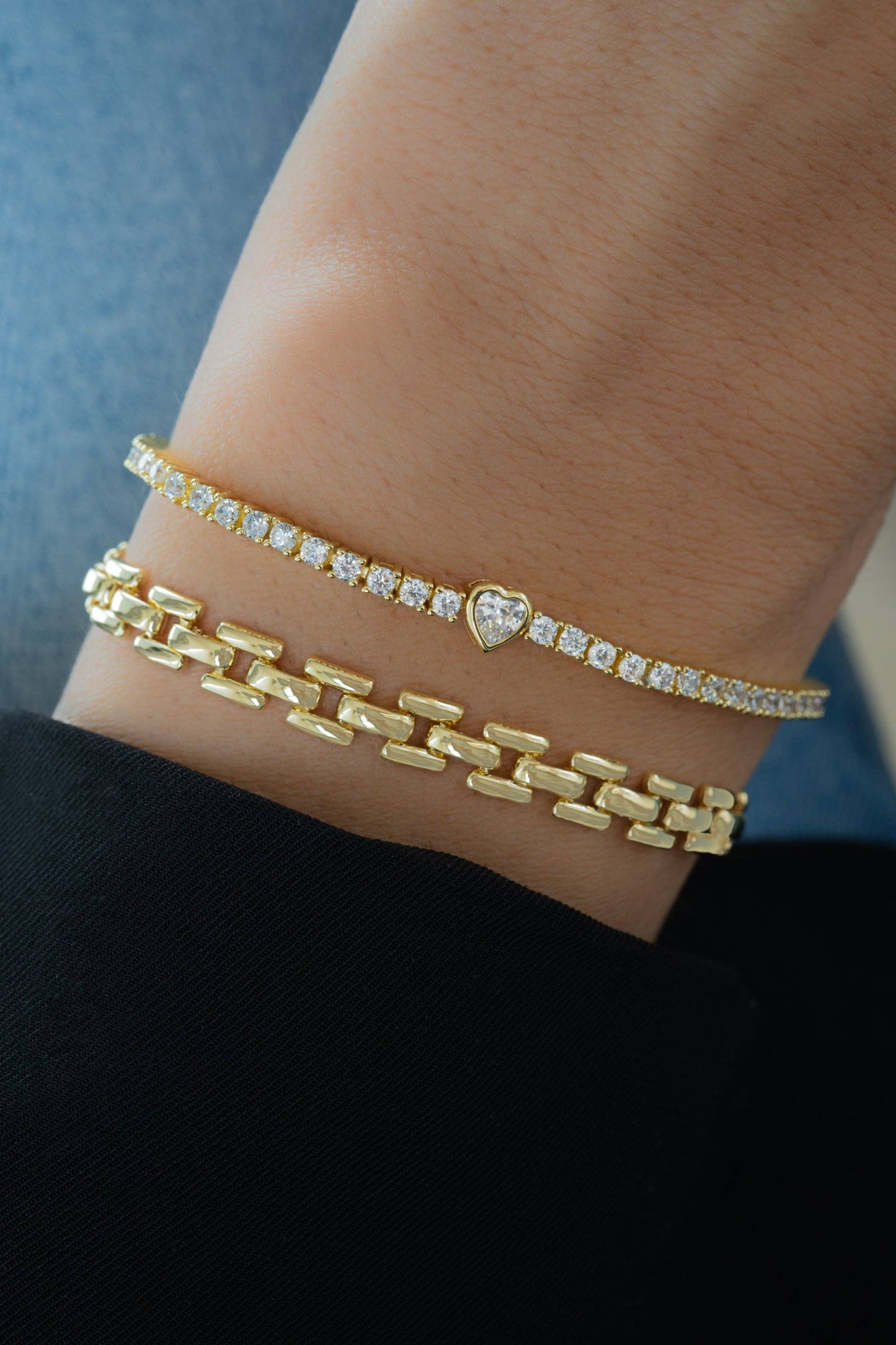 Heartstrings Tennis Bracelet