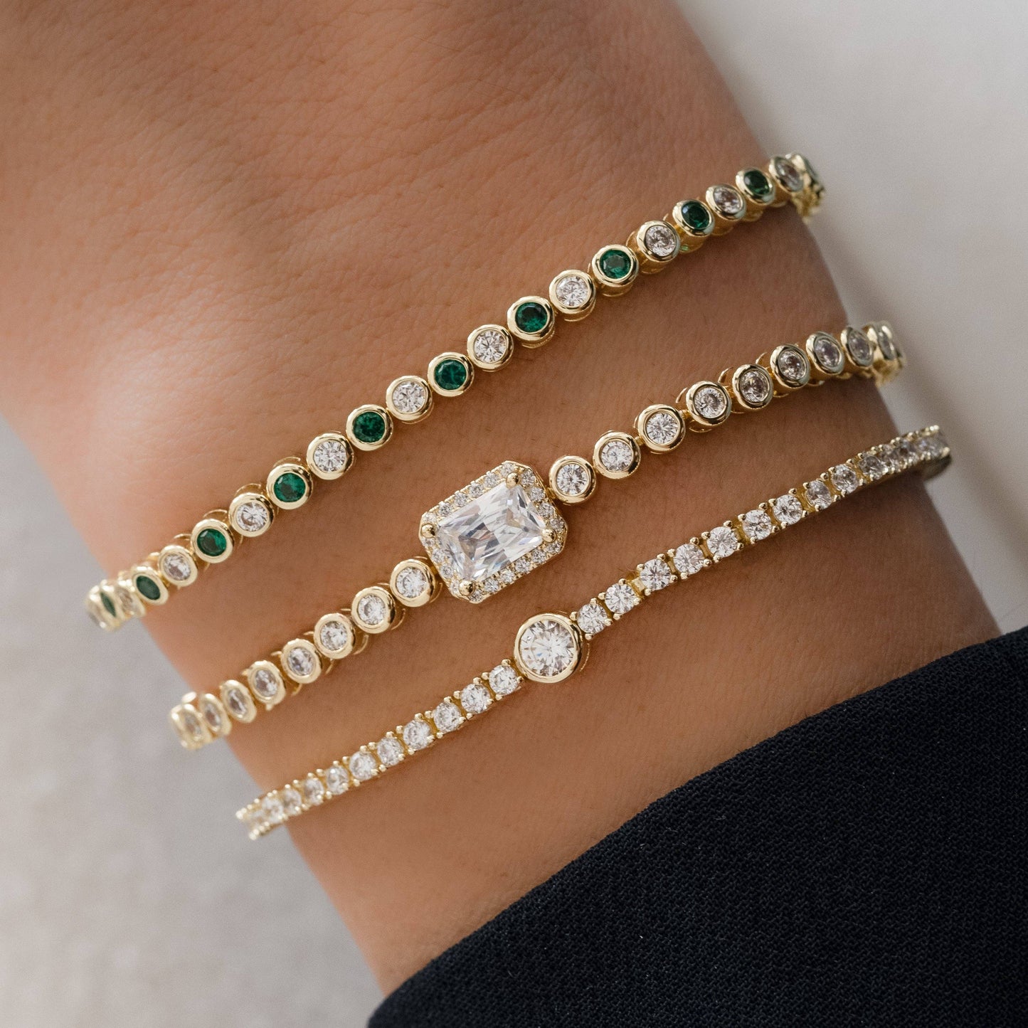 Emerald City Tennis Bracelet
