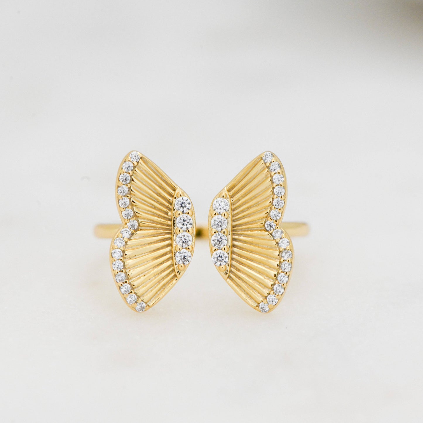 Flutter Love Butterfly Ring