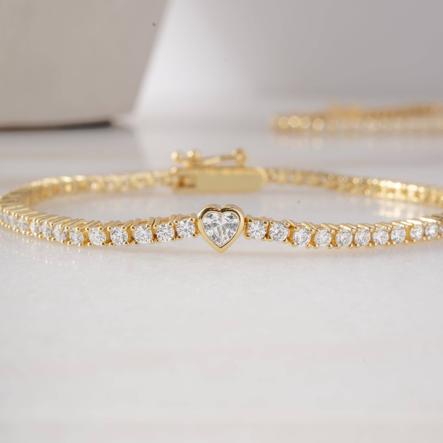 Heartstrings Tennis Bracelet