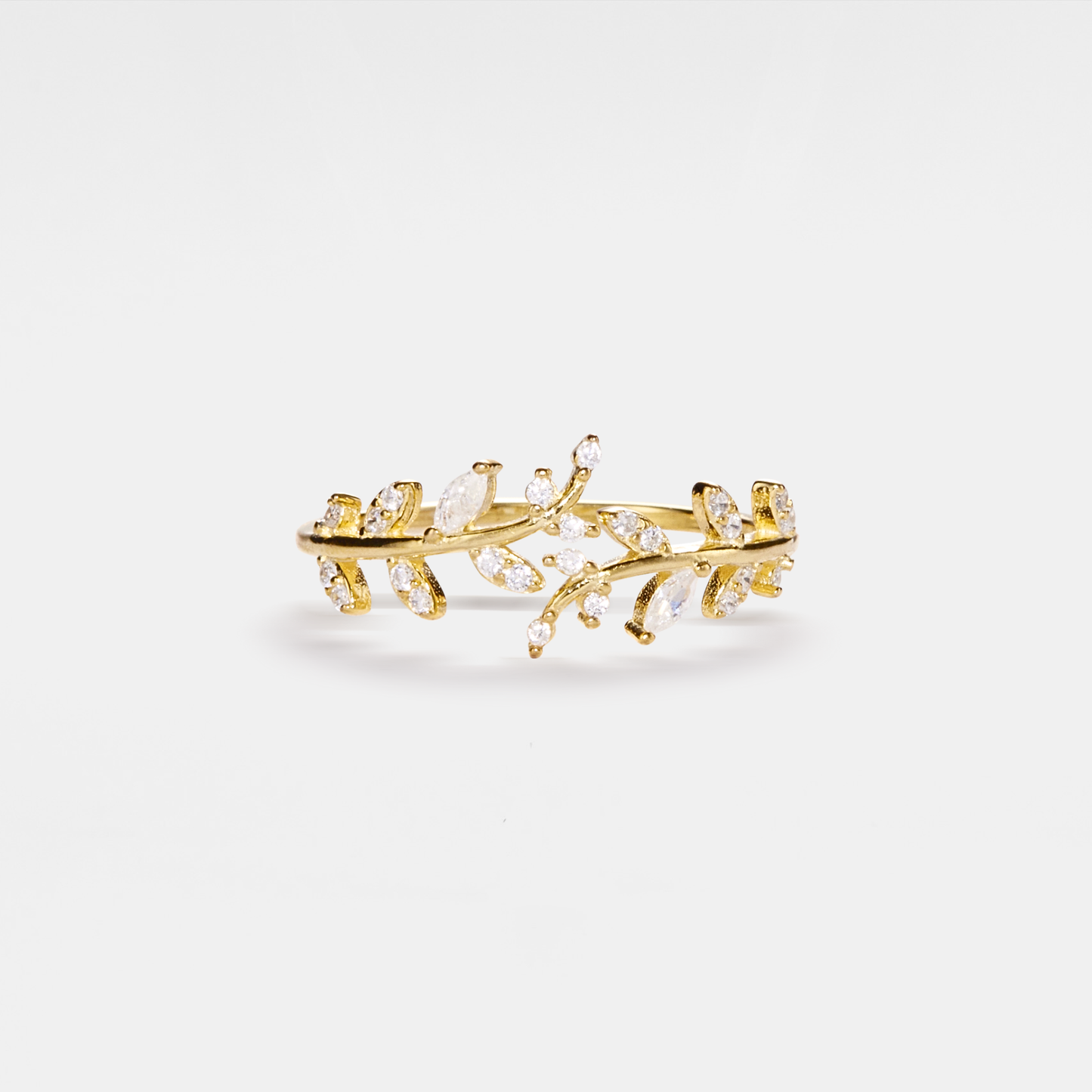 Olive Grove Gold Ring