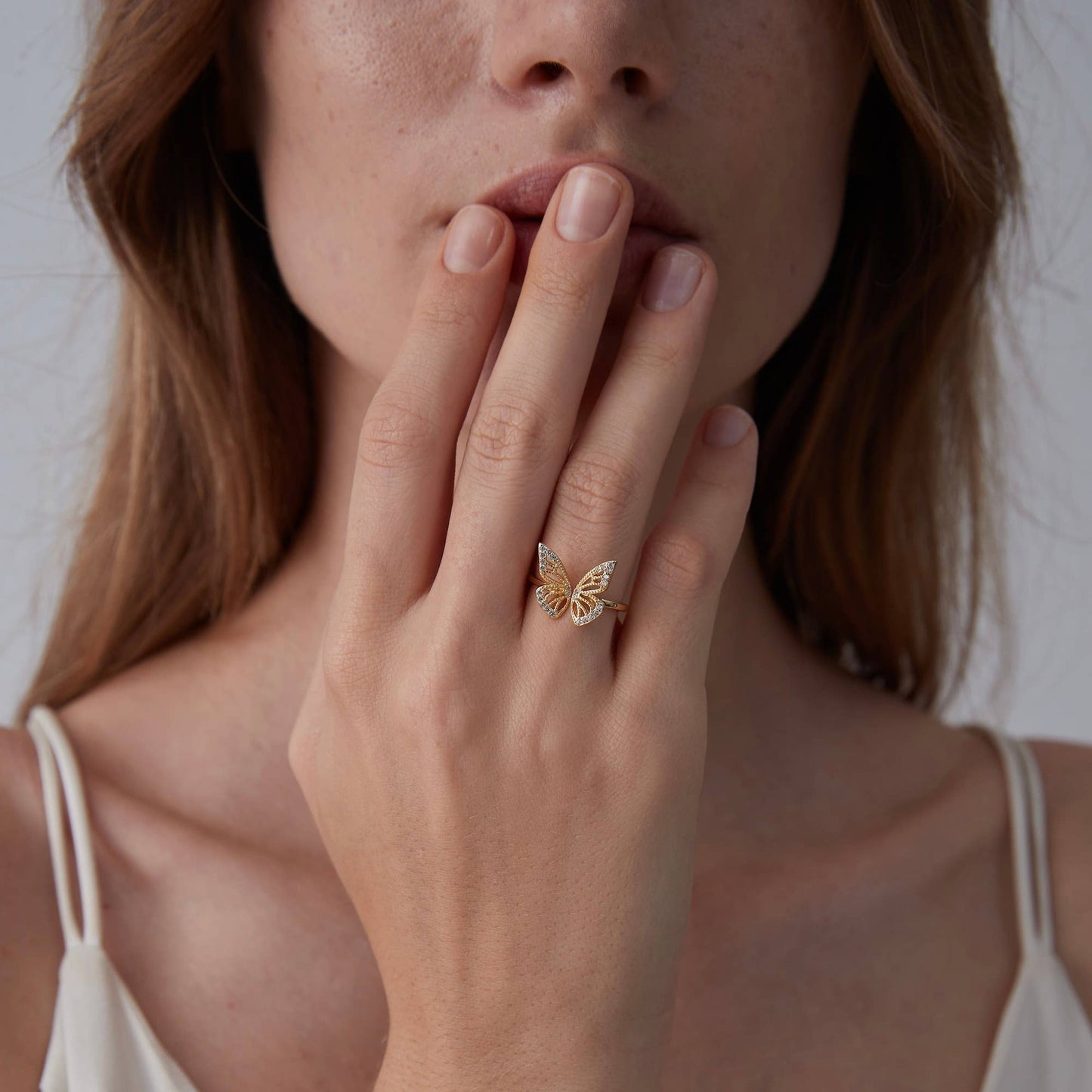 You Give Me Butterflies Ring