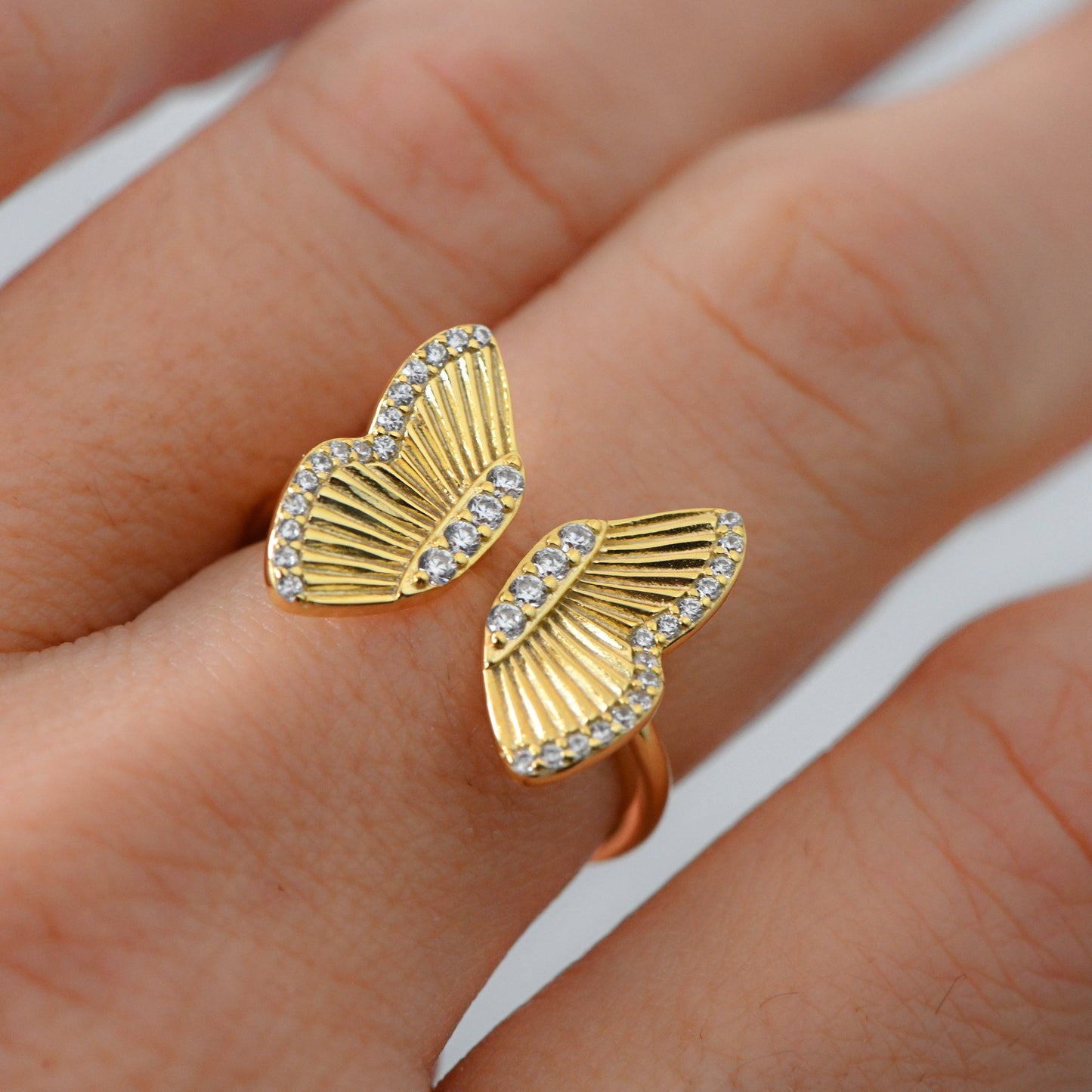 Flutter Love Butterfly Ring