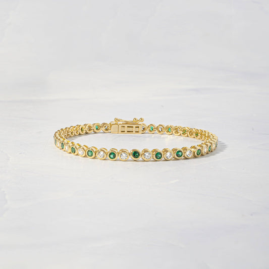 Emerald City Tennis Bracelet