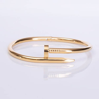 Golden Spike Nail Bangle