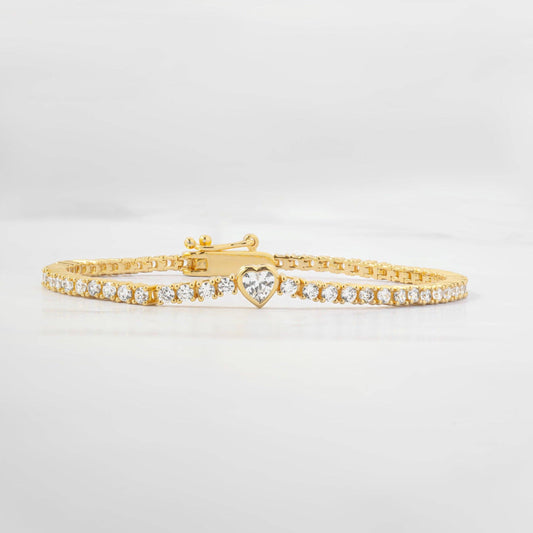 Heartstrings Tennis Bracelet