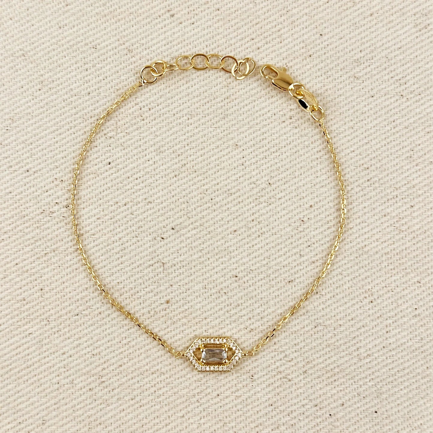 Fancy Birthstone Bracelet