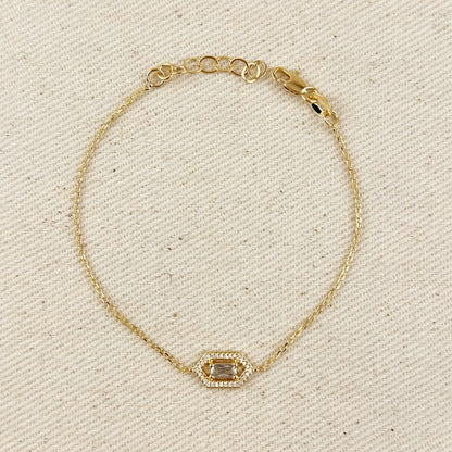 Fancy Birthstone Bracelet