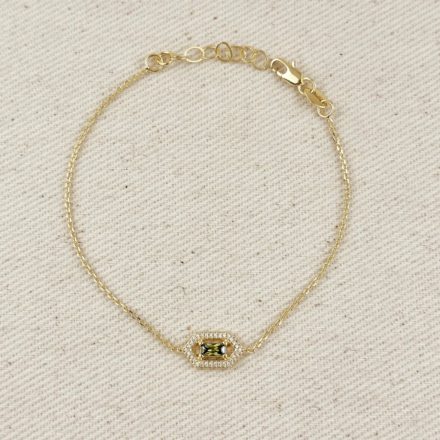 Fancy Birthstone Bracelet