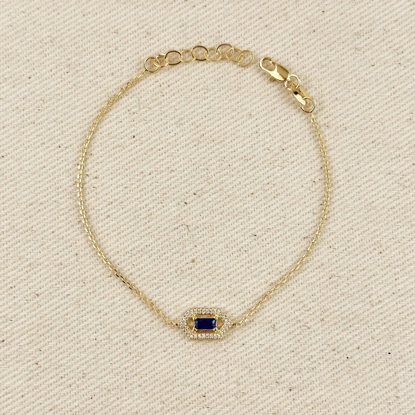 Fancy Birthstone Bracelet