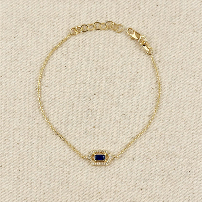 Fancy Birthstone Bracelet