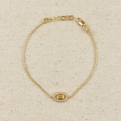 Fancy Birthstone Bracelet