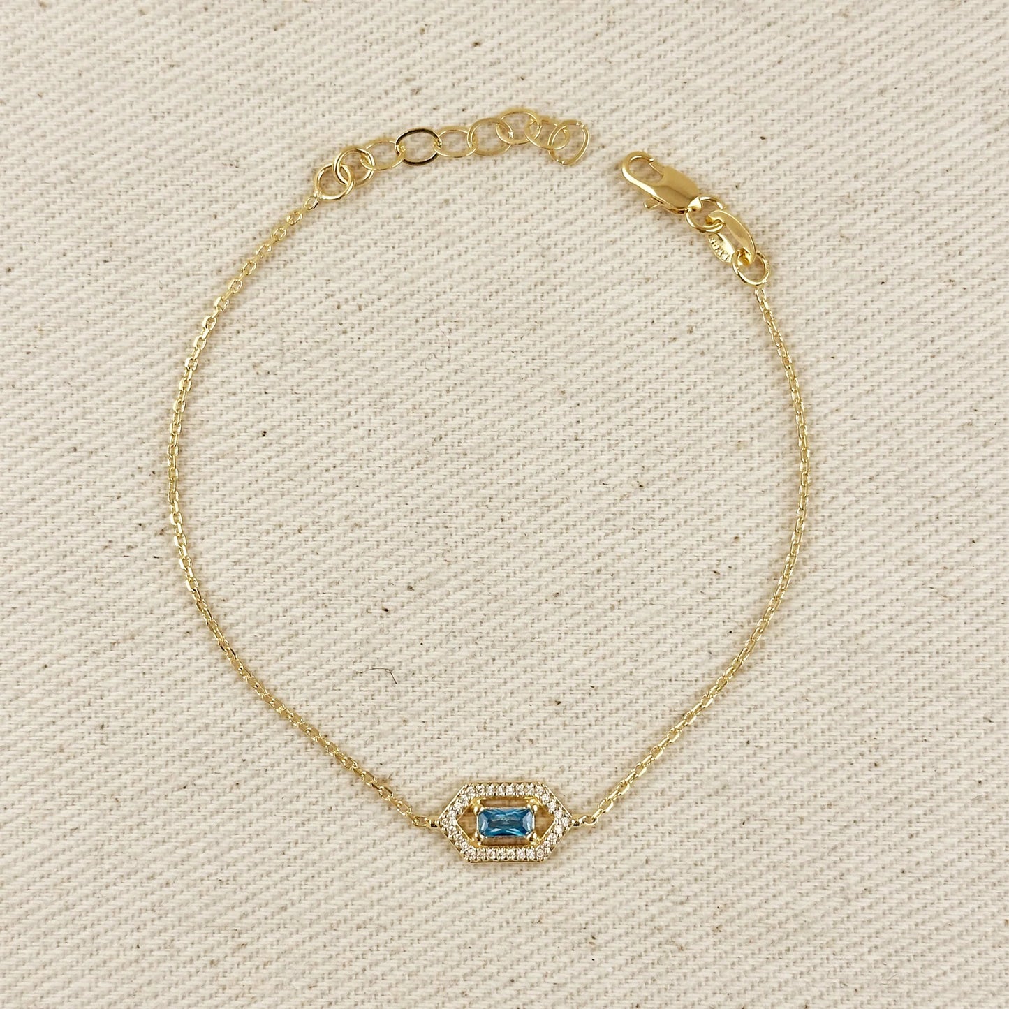 Fancy Birthstone Bracelet