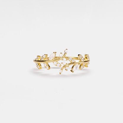 Olive Grove Gold Ring