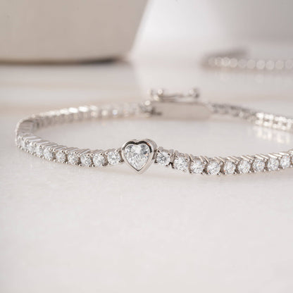 Heartstrings Tennis Bracelet