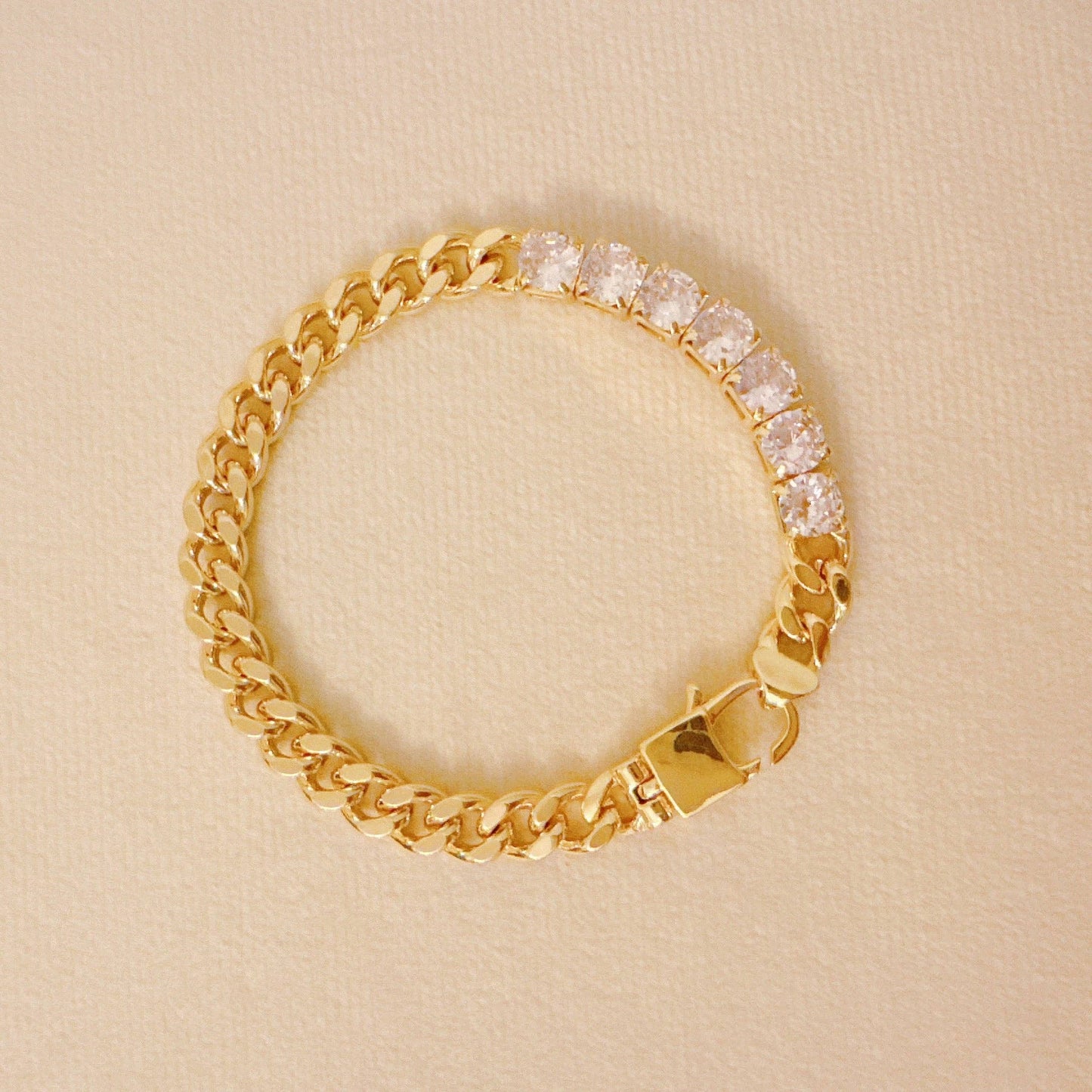 Glitz And Glam Chain Bracelet