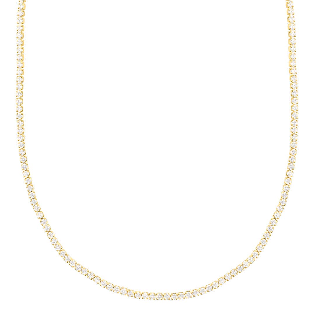 Holly Micro Tennis Necklace