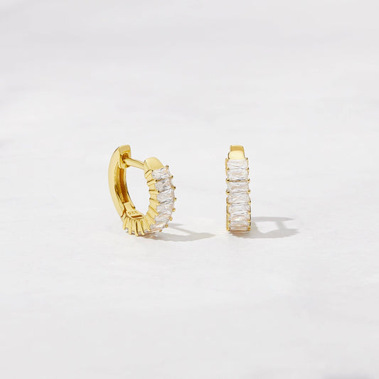 Sophia Baguette Hoops