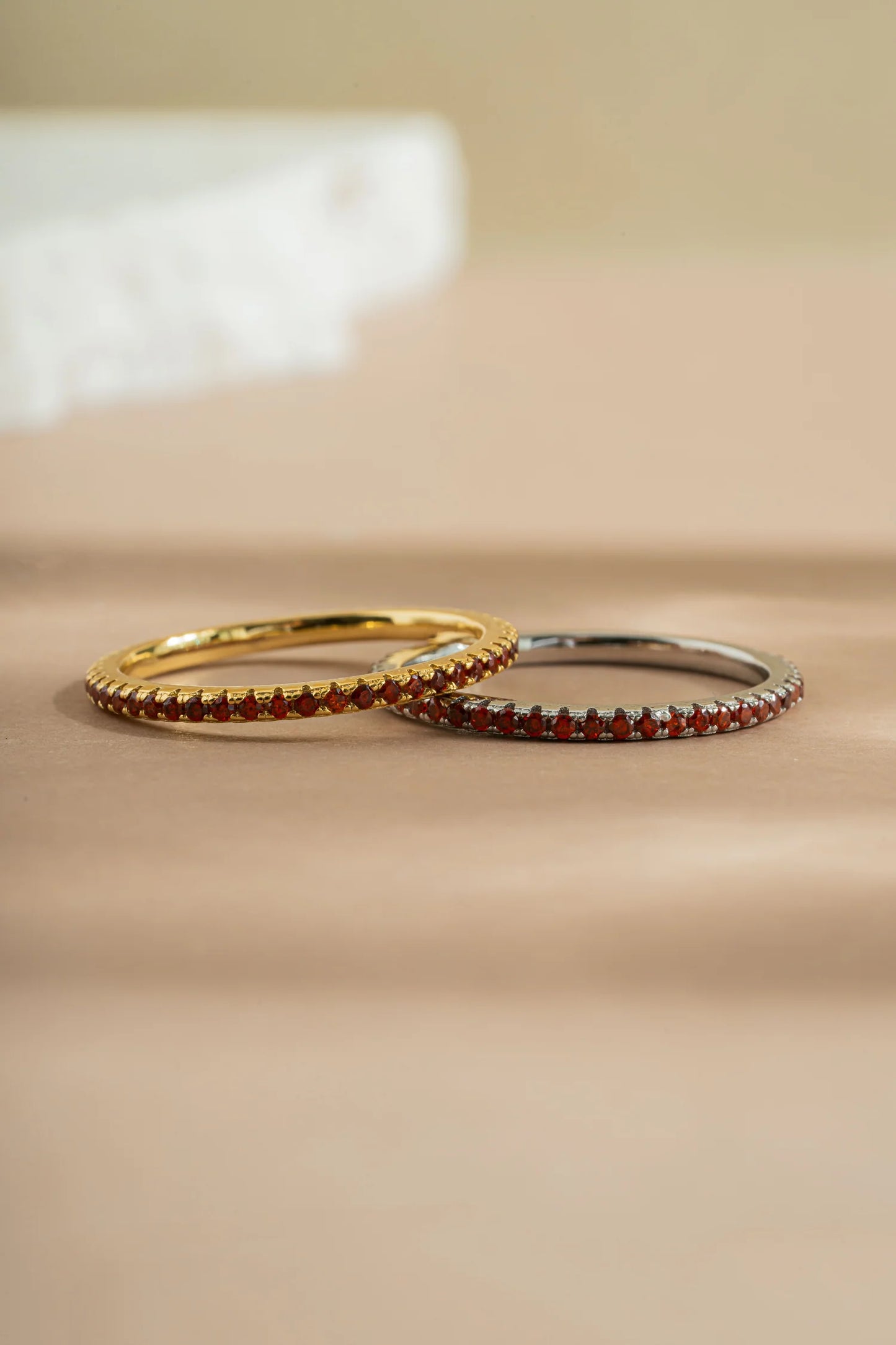 Birthstone Eternity Ring