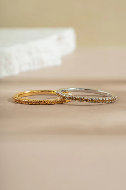 Birthstone Eternity Ring