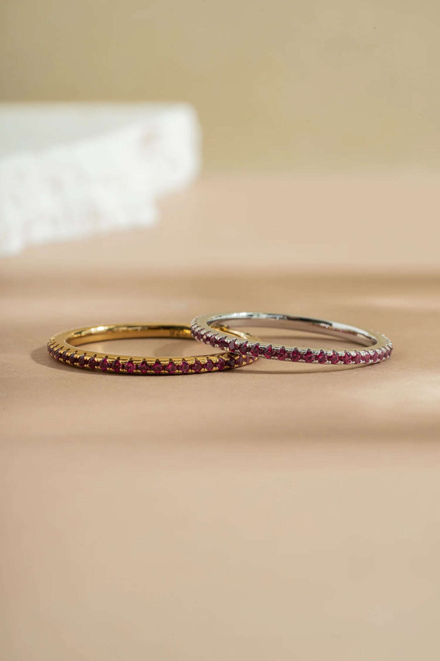 Birthstone Eternity Ring