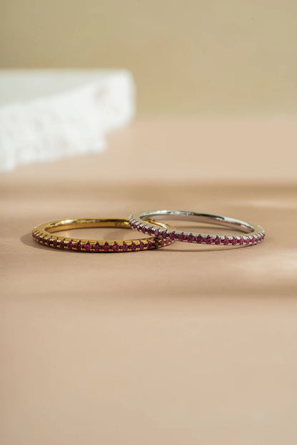 Birthstone Eternity Ring