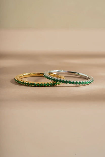 Birthstone Eternity Ring